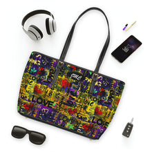 Load image into Gallery viewer, Purple Love PU Leather Shoulder Bag
