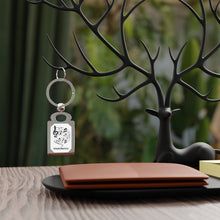 Load image into Gallery viewer, Crazy About Music Rectangle Photo Keyring