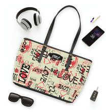 Load image into Gallery viewer, Love U PU Leather Shoulder Bag