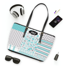 Load image into Gallery viewer, Blue Float PU Leather Shoulder Bag