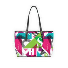 Load image into Gallery viewer, Letter Phase PU Leather Shoulder Bag