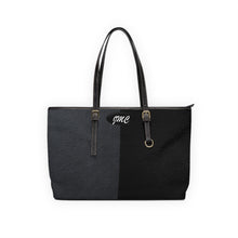 Load image into Gallery viewer, Gray/Black day PU Leather Shoulder Bag