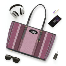 Load image into Gallery viewer, Purple Brush PU Leather Shoulder Bag