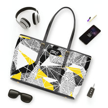 Load image into Gallery viewer, 3D Yellow Up PU Leather Shoulder Bag