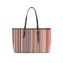 Load image into Gallery viewer, Striped 3 PU Leather Shoulder Bag