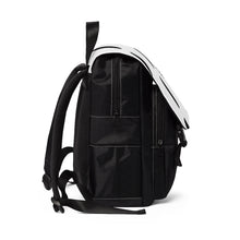 Load image into Gallery viewer, White Leaf Unisex Casual Shoulder Backpack