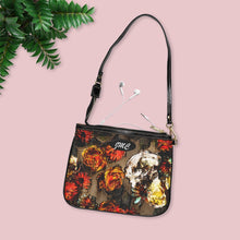 Load image into Gallery viewer, Brown Flower Small Shoulder Bag