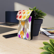 Load image into Gallery viewer, Sliding Rainbow Small Cell Phone Wallet