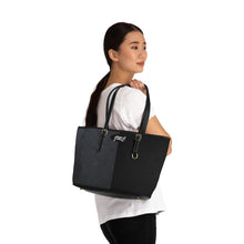 Load image into Gallery viewer, Gray/Black day PU Leather Shoulder Bag