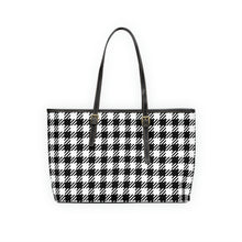 Load image into Gallery viewer, Running Checks PU Leather Shoulder Bag