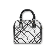 Load image into Gallery viewer, White Art Shoulder Handbag