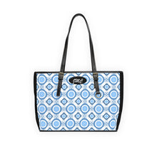 Load image into Gallery viewer, Blue Burst PU Leather Shoulder Bag