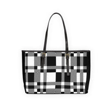 Load image into Gallery viewer, Black Shadow PU Leather Shoulder Bag