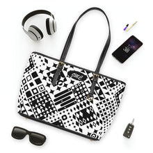 Load image into Gallery viewer, Black Blizzard PU Leather Shoulder Bag