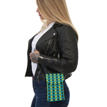 Load image into Gallery viewer, Yellow Diamond Small Cell Phone Wallet