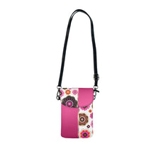 Load image into Gallery viewer, Garden Pink Small Cell Phone Wallet