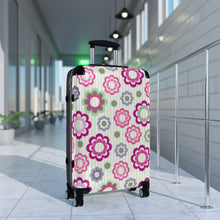 Load image into Gallery viewer, Floating Colored Flowers Suitcases
