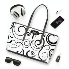 Load image into Gallery viewer, Swirl Delight PU Leather Shoulder Bag