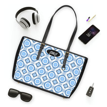 Load image into Gallery viewer, Blue Burst PU Leather Shoulder Bag