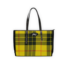 Load image into Gallery viewer, Yellow Perfect Plaid PU Leather Shoulder Bag