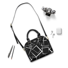 Load image into Gallery viewer, Million Squares Shoulder Handbag