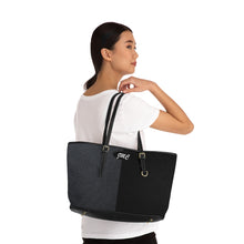 Load image into Gallery viewer, Gray/Black day PU Leather Shoulder Bag