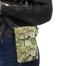 Load image into Gallery viewer, Broken Puzzle Small Cell Phone Wallet