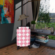 Load image into Gallery viewer, Kid Pink Check 2 Suitcases