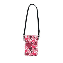 Load image into Gallery viewer, Lovely Hearts Small Cell Phone Wallet