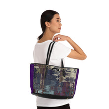 Load image into Gallery viewer, Purple Antique PU Leather Shoulder Bag