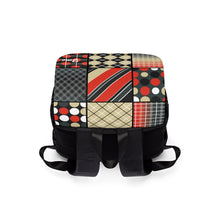 Load image into Gallery viewer, Game of Checks Unisex Casual Shoulder Backpack