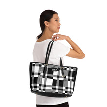 Load image into Gallery viewer, Black Shadow PU Leather Shoulder Bag