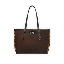 Load image into Gallery viewer, Just Brown PU Leather Shoulder Bag
