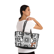 Load image into Gallery viewer, Sacred Squares PU Leather Shoulder Bag