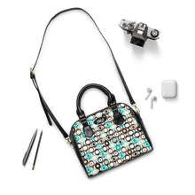 Load image into Gallery viewer, Simply Tiny Circles Shoulder Handbag