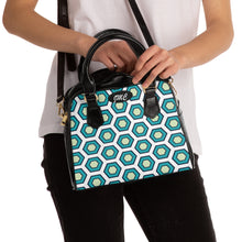 Load image into Gallery viewer, Blue Creator Shoulder Handbag