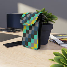 Load image into Gallery viewer, Color Block Small Cell Phone Wallet
