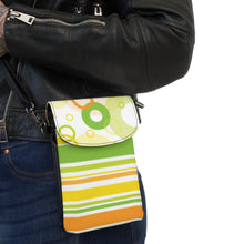 Load image into Gallery viewer, Lime Sun Small Cell Phone Wallet