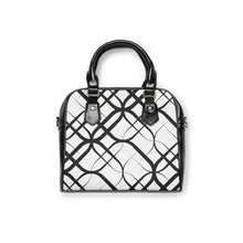 Load image into Gallery viewer, Twisted Black Shoulder Handbag