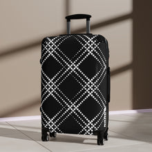 Load image into Gallery viewer, Black Flack Suitcases
