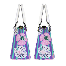Load image into Gallery viewer, 100 flowers PU Leather Handbag-Small (Model 1747)

