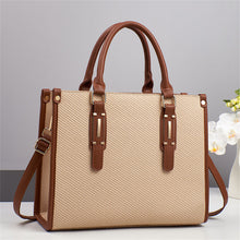 Load image into Gallery viewer, Exquisite Luxury Designer Bag - Women's Tote Shoulder Bags High Quality PU Leather Nylon Lining Open Closure Chain Stylish Trendy
