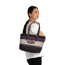 Load image into Gallery viewer, Purple Pillow PU Leather Shoulder Bag
