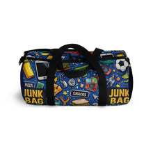 Load image into Gallery viewer, Blue Junk Duffel Bag
