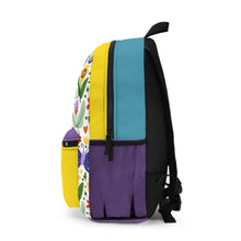 Load image into Gallery viewer, Colorful Floral Backpack - Vibrant Design for Everyday Adventures
