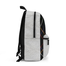 Load image into Gallery viewer, Bright Black Rainbow Backpack
