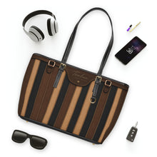 Load image into Gallery viewer, Traveling Brown Tea PU Leather Shoulder Bag
