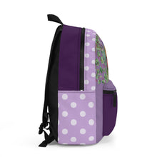 Load image into Gallery viewer, Frog in a Garden Colorful Purple Bag
