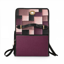 Load image into Gallery viewer, Purple Squeeze Waterproof Canvas Bag

