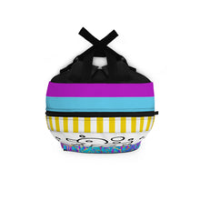 Load image into Gallery viewer, Fun Colorful Duck Backpack for Kids to Color | Vibrant School Bag with Bubble Design
